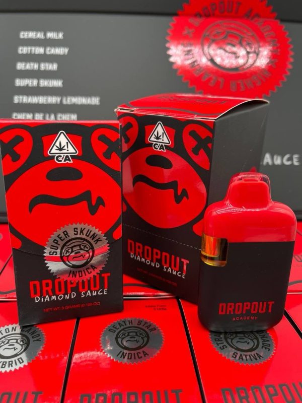 DROPOUT ACADEMY DIAMOND SAUCE 3G DISPOSABLE