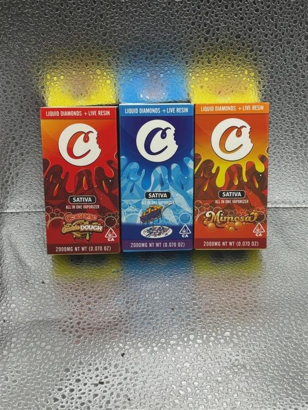 cookiesSativa.jpeg COOKIES 2G DISPOSABLE LIQUID DIAMONDS + LIVE RESIN