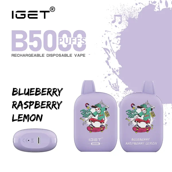 Blueberry Raspberry Lemon – IGET B5000