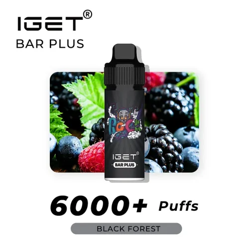 black-forest-iget-bar-plus-vape-kit.webp Black Forest – IGET Bar Plus 6000 Puffs