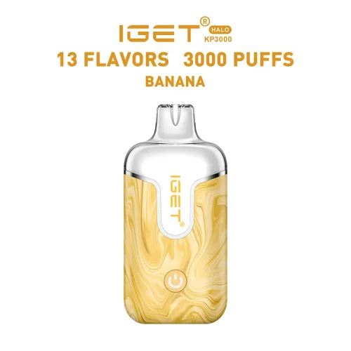 Banana – IGET Halo Vape Kit 3000 Puffs