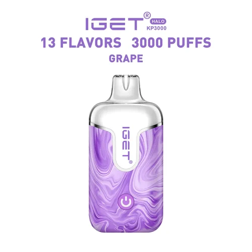 Grape – IGET Halo Vape Kit 3000 Puffs