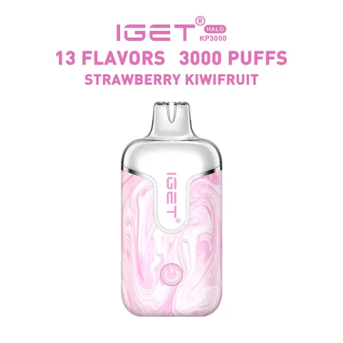iget-halo-kit-strawberry-kiwifruit.webp Strawberry Kiwifruit – IGET Halo Vape Kit 3000 Puffs