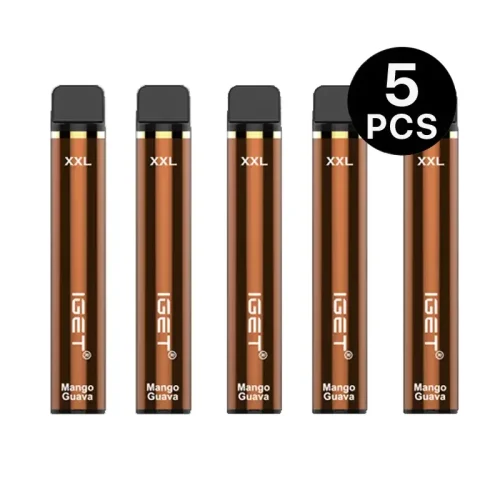 mango-guava-iget-xxl-bundles-5pcs.webp IGET XXL 1800 Puffs – Mango Guava*5