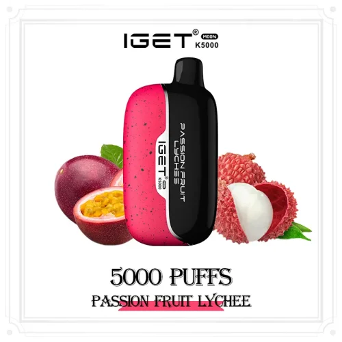 passion-fruit-lychee-iget-moon-k5000-puffs.webp Passion Fruit Lychee – IGET Moon 5000 Puffs